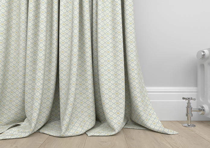 Rae Trellis, Frost - Made to Measure Curtains - Image 6